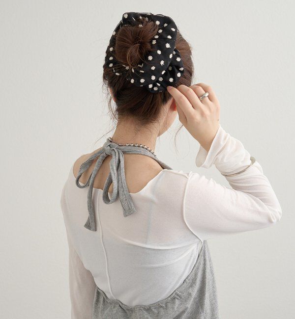  「ドットフラワーシュシュ」|その他|