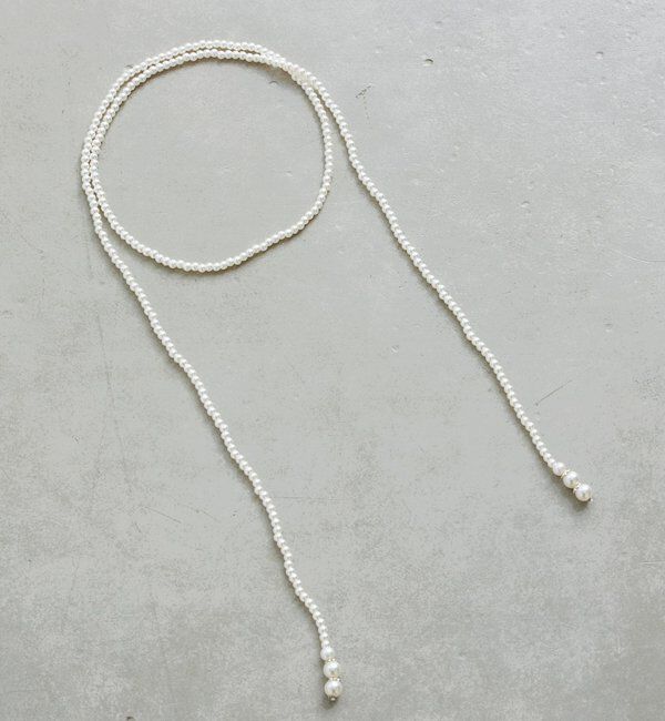  「パールラインチョーカーネックレス」|リング|