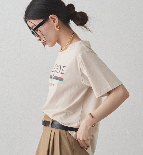  「エンブレムロゴTシャツ」|Tシャツ・カットソー|