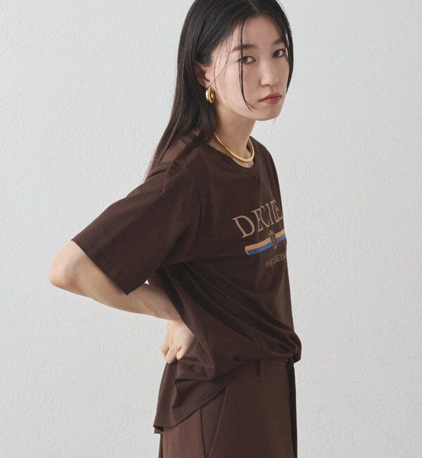  「エンブレムロゴTシャツ」|Tシャツ・カットソー|