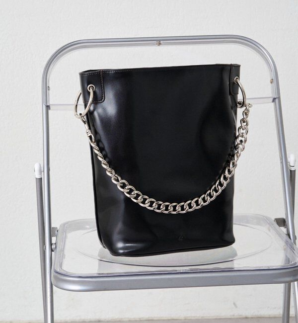  「【&MyuQ/アンドミューク】 LOTI」|トートバッグ|ブラック