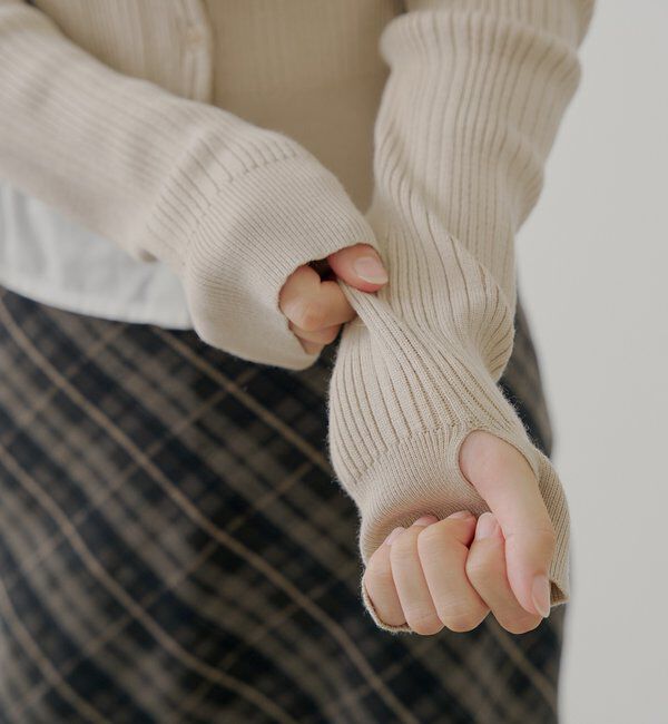  「シャツレイヤード2way カーディガン」|カーディガン|