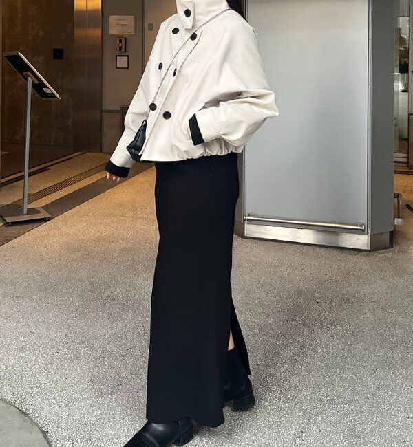  「【サイズ展開あり】ショートトレンチコート」|トレンチコート|