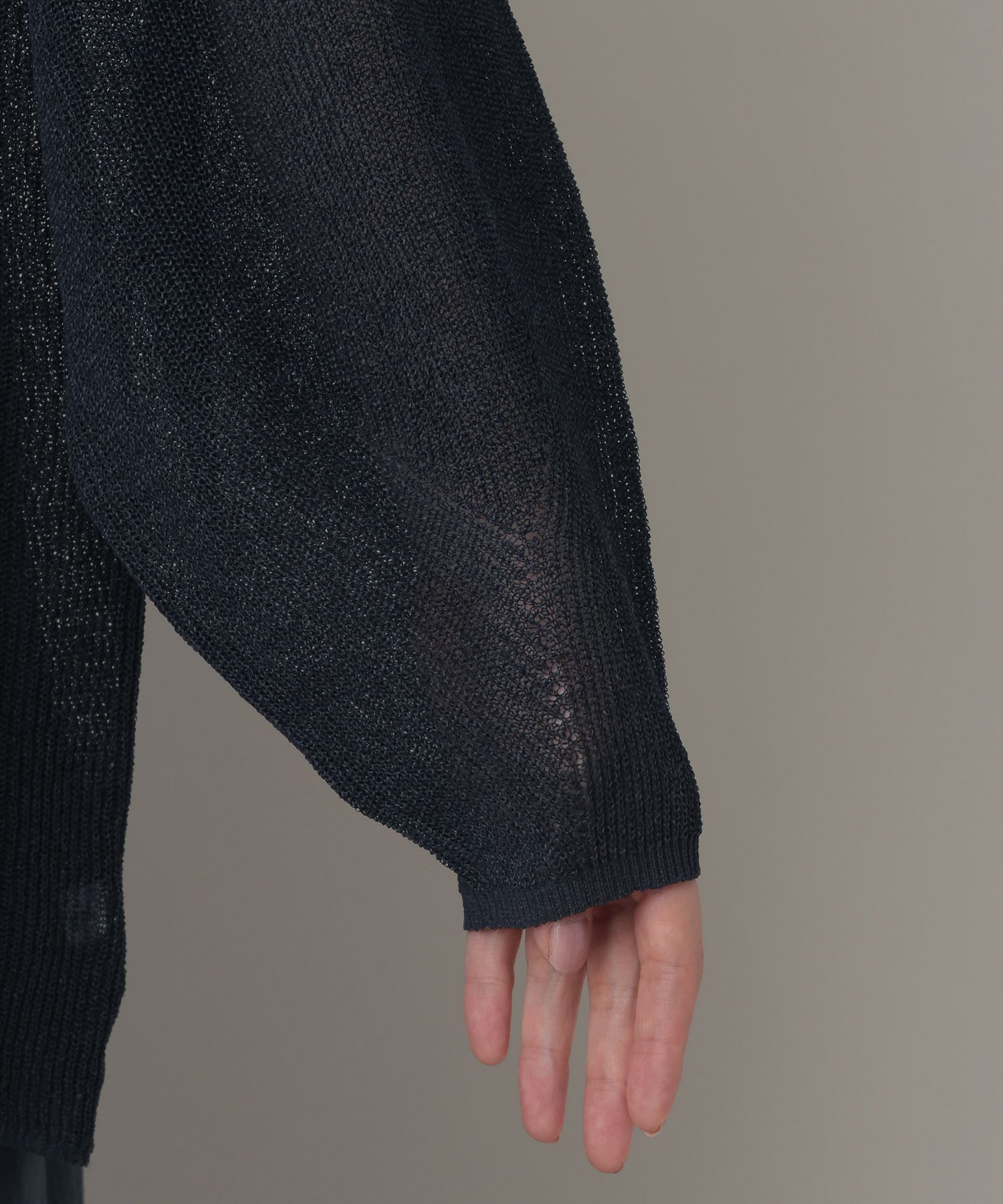 A part by 「シアーペーパーニットプルオーバー_長袖」|ニット・セーター|