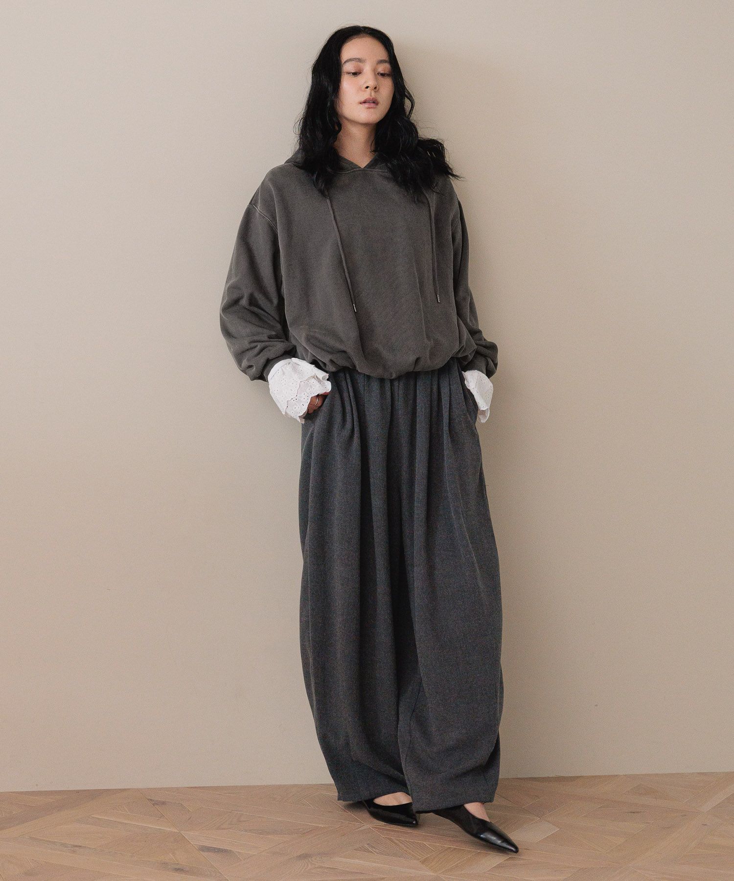 LOWRYS FARM「バルーンウラケフーディ」|Tシャツ・カットソー|