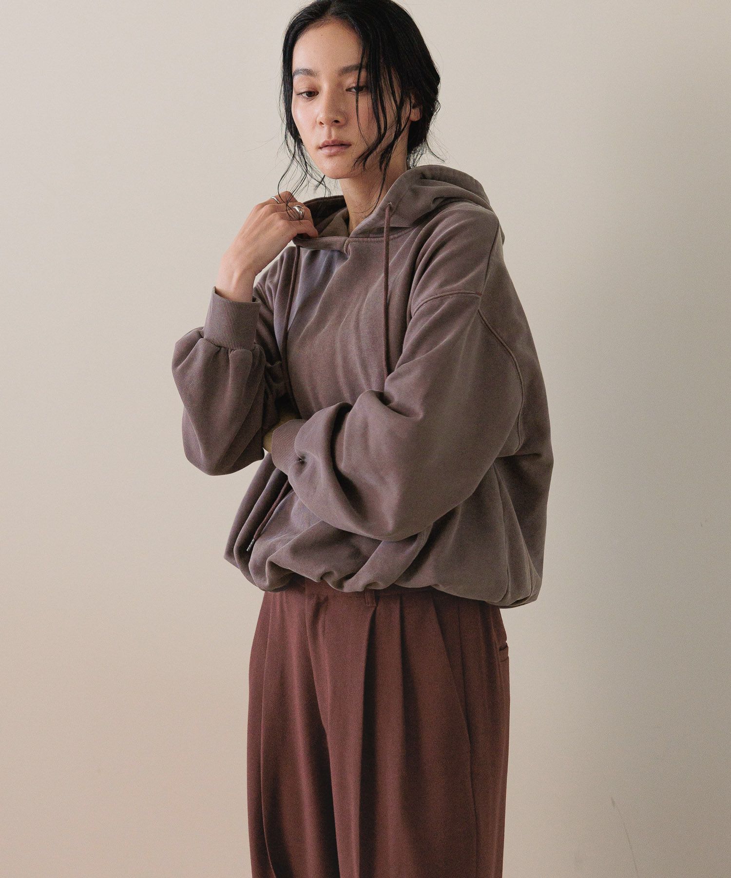 LOWRYS FARM「バルーンウラケフーディ」|Tシャツ・カットソー|