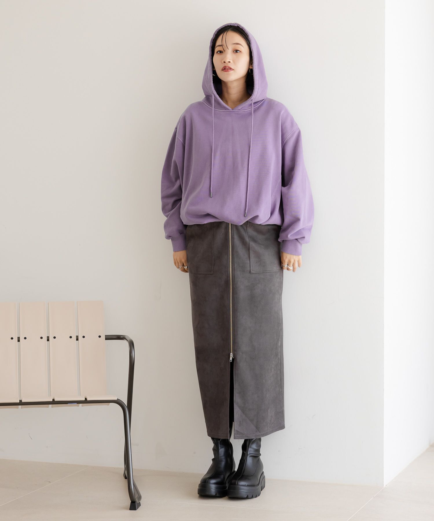 LOWRYS FARM「バルーンウラケフーディ」|Tシャツ・カットソー|