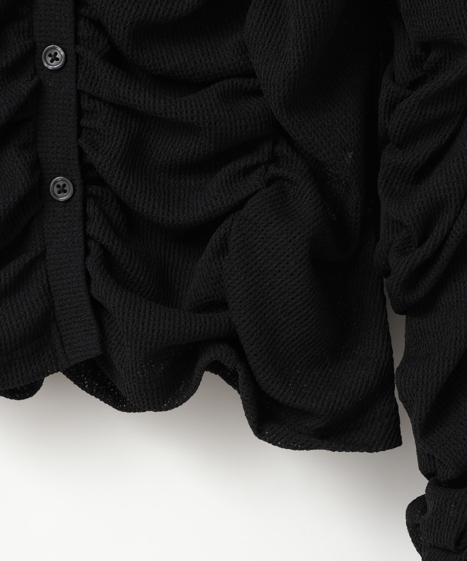 LOWRYS FARM「シャーリングカーディガン」|Tシャツ・カットソー|