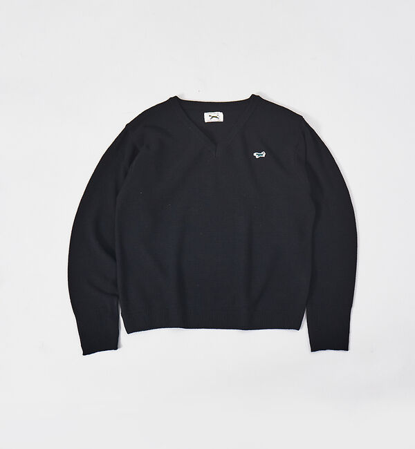 ABAHOUSE「【PENNEY'S / ペニーズ】THE FOX COLOR CARDIGAN」|ニット・セーター|ブラック系その他1