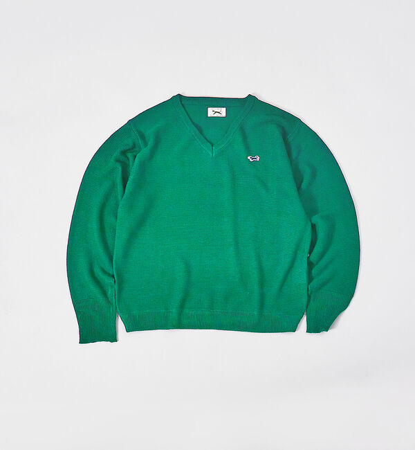 ABAHOUSE「【PENNEY'S / ペニーズ】THE FOX COLOR CARDIGAN」|ニット・セーター|グリーン系その他1