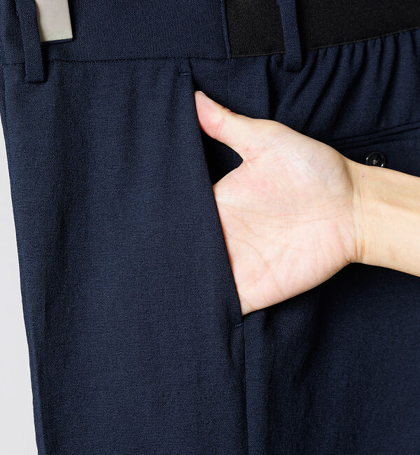 ABAHOUSE「【セットアップ対応】RIRANCHA ランダムマットストレッチ スラックスパンツ」|スラックス|