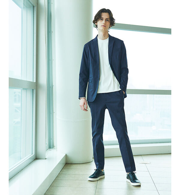 ABAHOUSE「【セットアップ対応】COOL DRYMAX イージー スラックス」|スラックス|