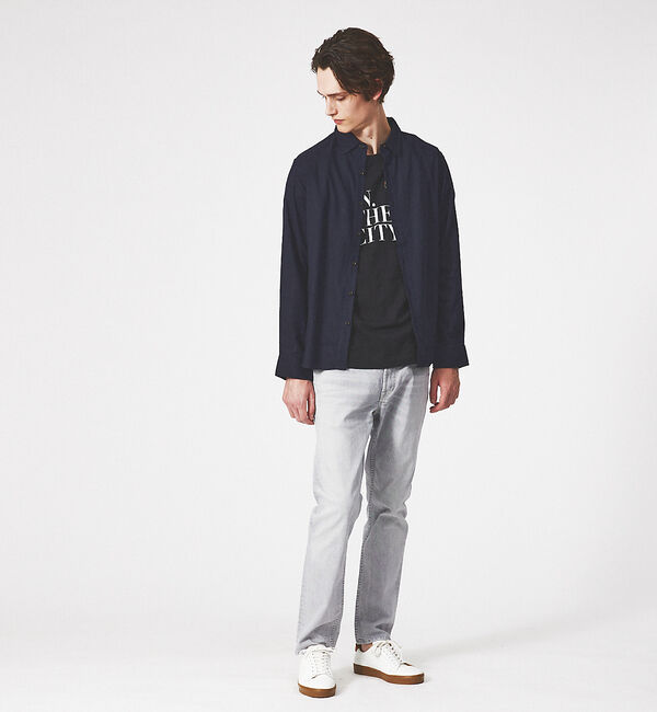 ABAHOUSE「【IN THE CITY】ドライフラワー 半袖 Tシャツ」|Tシャツ・カットソー|