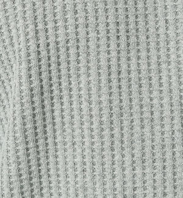 ABAHOUSE「【JEMORGAN/ジェーイーモーガン】ビッグワッフル クルーネック カットソー」|Tシャツ・カットソー|