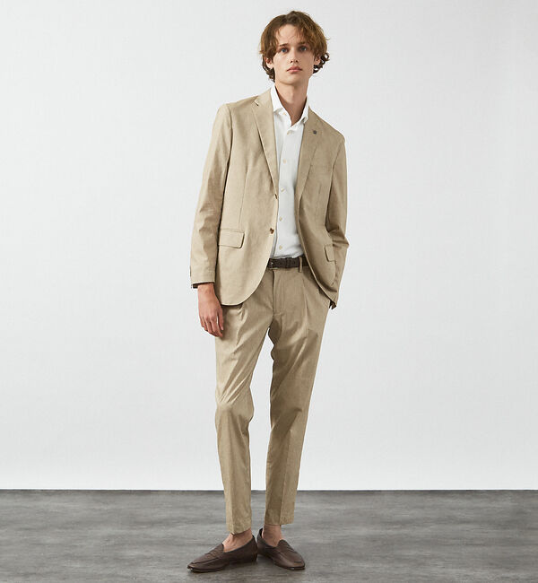 ABAHOUSE「【FLEX SHIRTS】COOLMAX EcoMade ダブルピケ ジャージシ」|シャツ・ブラウス|