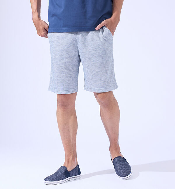 ABAHOUSE「【セットアップ対応】バーズアイ イージー ショーツ」|その他|ライトグレー