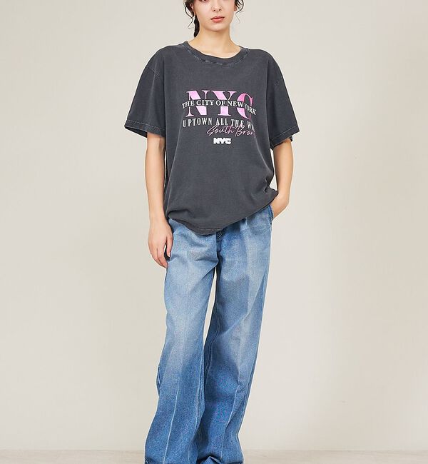 ABAHOUSE「【GOOD ROCK SPEED / グッドロックスピード】NYC/ NewYo」|Tシャツ・カットソー|