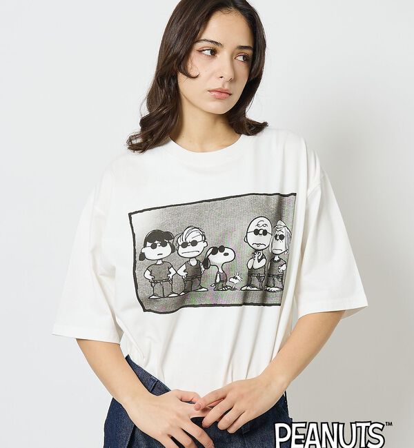 ABAHOUSE「【JOHNBULL/ジョンブル】PEANUTS SHADE GANGプリントTシ」|Tシャツ・カットソー|
