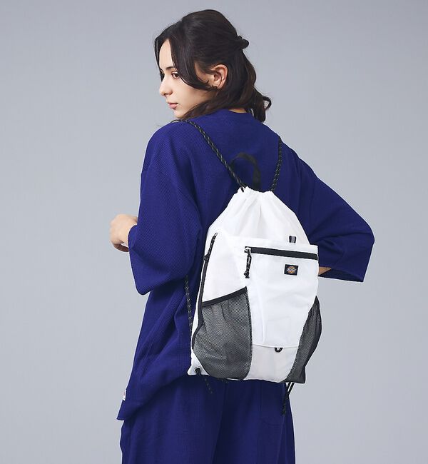 ABAHOUSE「【DICKIES/ディッキーズ】ATHLETIC KNAP GRID / アスレ」|リュック|ホワイト
