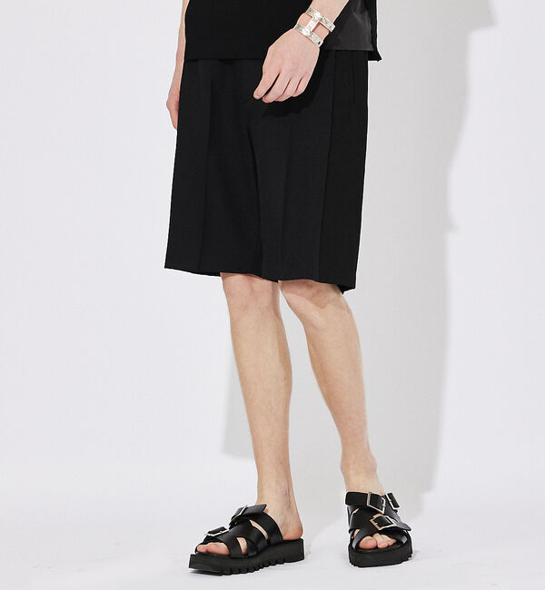 alfredoBANNISTER「【WRAP SHOES】トリプル バックル ボリュームソール スライドサンダル」|サンダル|