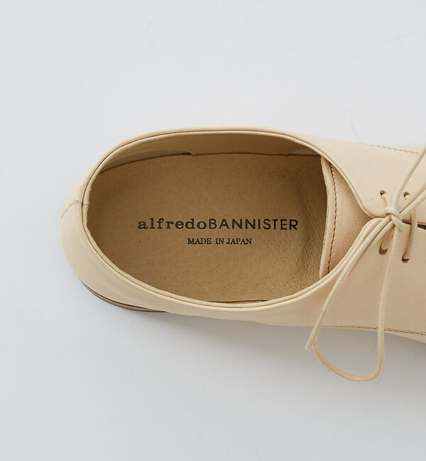 alfredoBANNISTER「【ヌメ革】ソフトレザー カウンターレス プレーントゥシューズ」|その他|