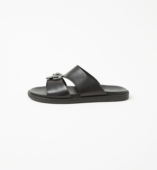 alfredoBANNISTER「レザー バックル サンダル」|サンダル|