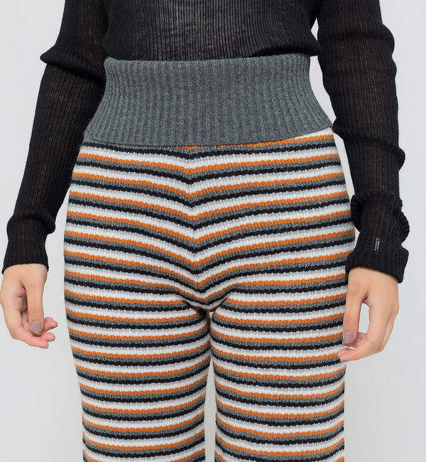 Rouge vif「【+81 BRANCA】ハイウエストニットパンツ」|その他|