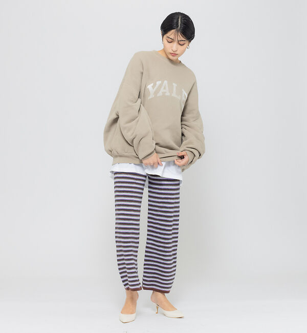 Rouge vif「【+81 BRANCA】ハイウエストニットパンツ」|その他|