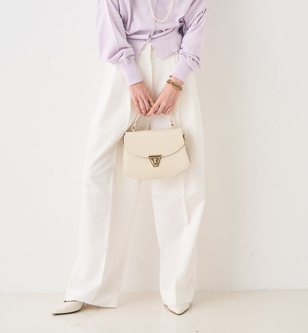 Rouge vif「ストレッチツータックワイドパンツ」|その他|