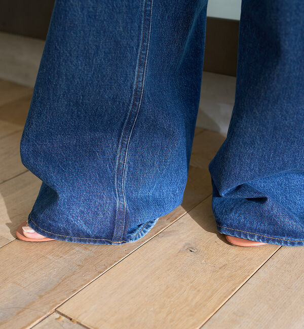 Rouge vif「【AGOLDE/エーゴールドイー】DAME JEAN NO CUFF  ハイライ」|デニム|