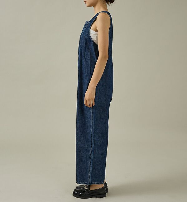 Rouge vif「【157 woadblue/イチゴーナナ ウォードブルー】ヘルシーサロペット/サ」|デニム|