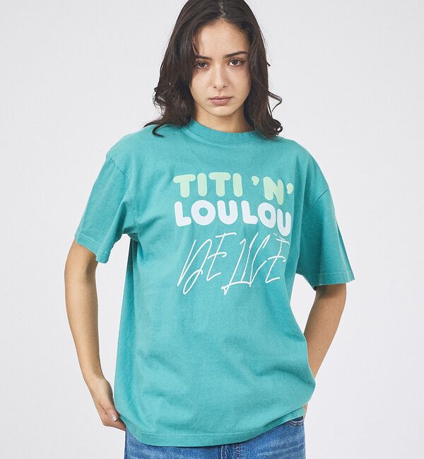 Rouge vif「【TRICOMER/トリコメル】ロゴTシャツ / プリントTシャツ【予約】」|Tシャツ・カットソー|