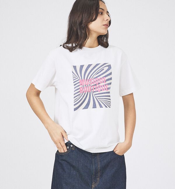 Rouge vif「【TRICOMER/トリコメル】ロゴTシャツ / プリントTシャツ【予約】」|Tシャツ・カットソー|