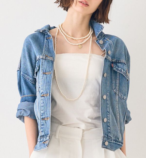 Rouge vif「【定番人気追加】【Levi's/リーバイス】90S TRUCKER トラッカージ」|その他|ブルー