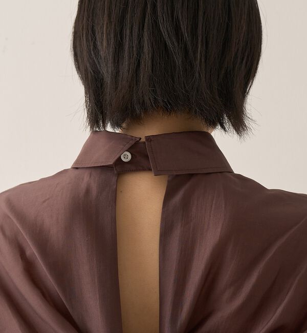 Rouge vif「【定番人気】【ロングセラー】バックツイストシャツ」|シャツ・ブラウス|