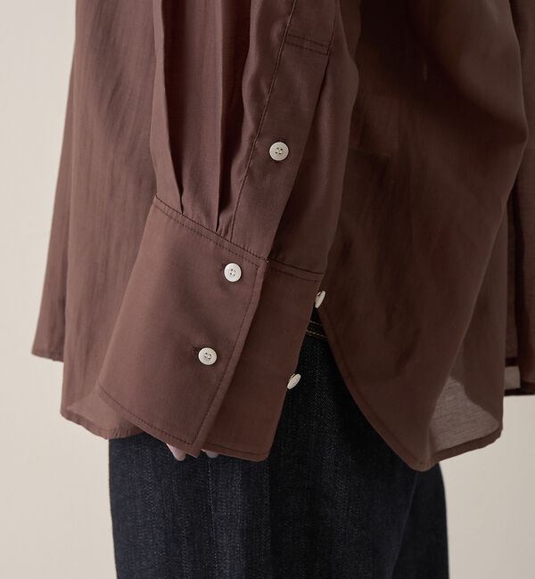 Rouge vif「【定番人気】【ロングセラー】バックツイストシャツ」|シャツ・ブラウス|