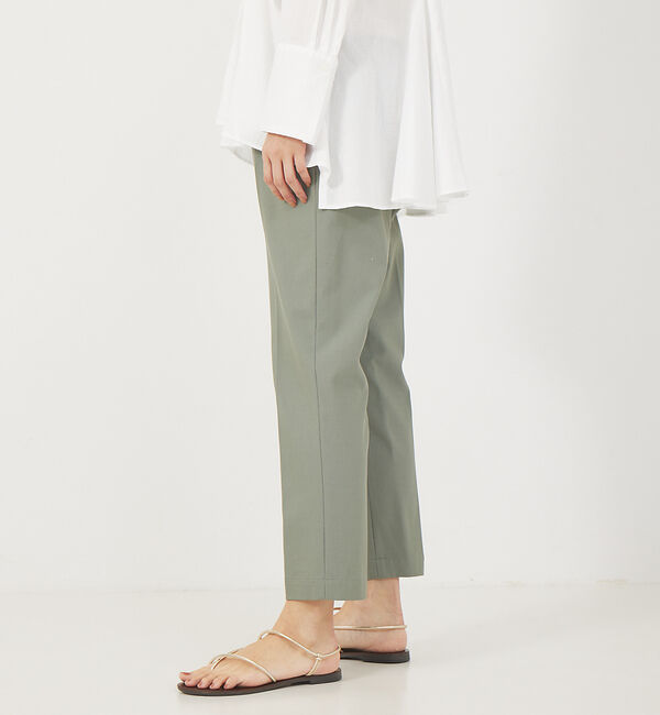 qualite「《セットアップ対応》2WAYストレッチハイウエストテーパードパンツ」|その他|