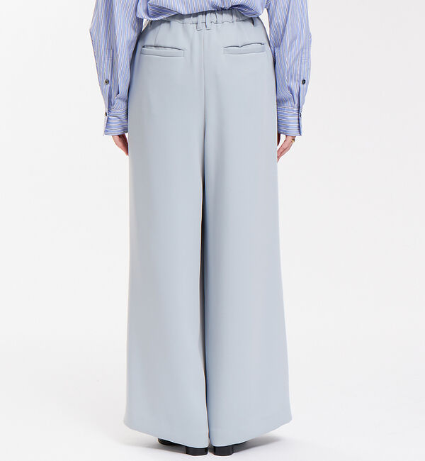 qualite「ストレッチサテンワイドパンツ」|その他|