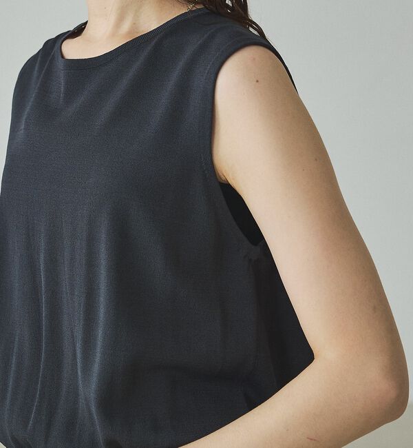 qualite「【接触冷感】レーヨンストレッチオールインワン」|オールインワン|