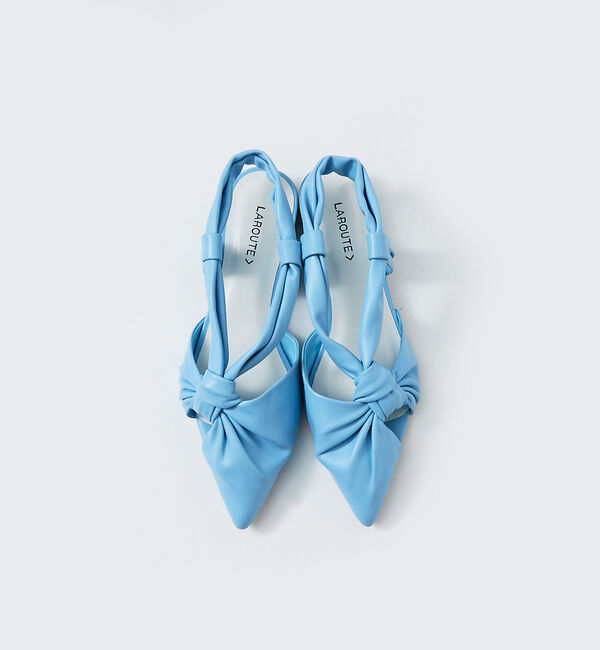 AU BANNISTER「【LAROUTE】ソフトツイストスリングバックパンプス」|パンプス|