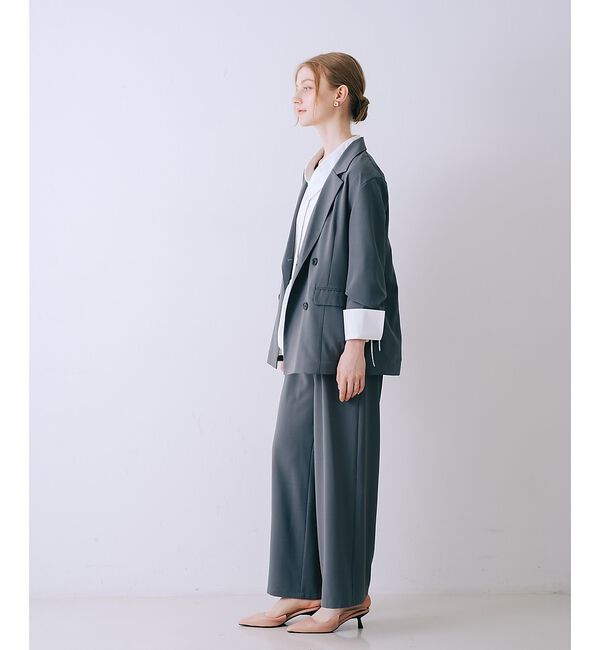 SELFIST「レース付きテーラドカラージャケット」|テーラードジャケット|