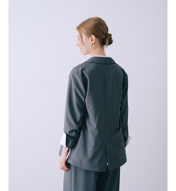 SELFIST「レース付きテーラドカラージャケット」|テーラードジャケット|