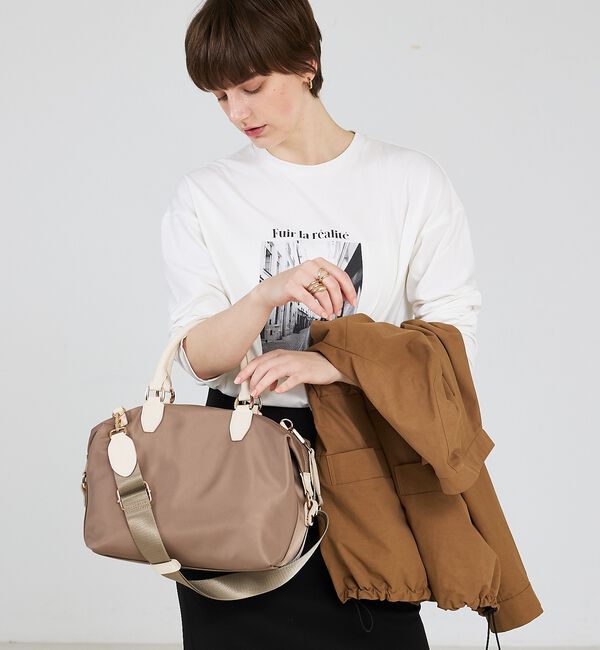 LOWELL things「Porta/ナイロン2WAYボストン」|ボストンバッグ|