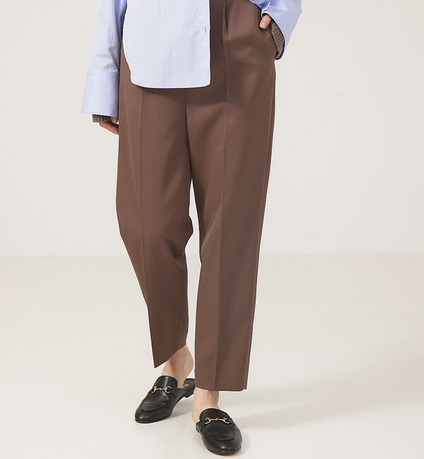 The Store by C' 「【COCUCA】クロップドトラウザー」|その他|カーキ