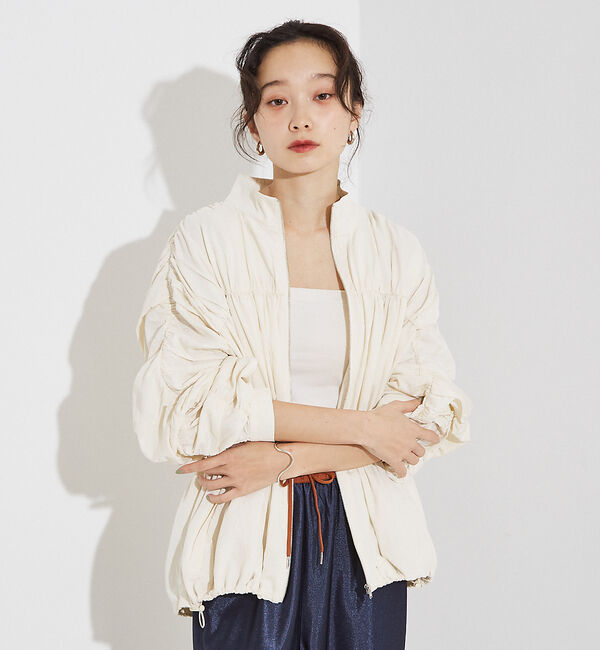 NOMINE「シャーリング ブルゾン」|ブルゾン・スタジャン|