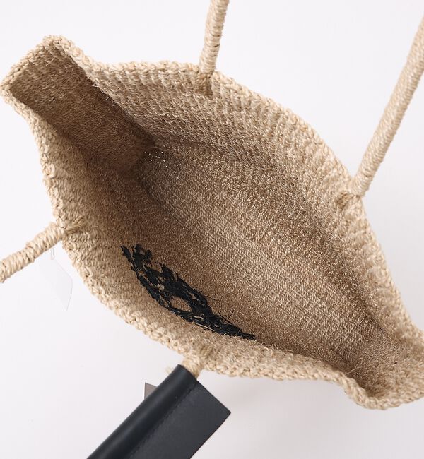 NOMINE「【BAGMATI】ANIMAL BAG アニマル刺繍 かご トート バッグ」|かごバッグ|