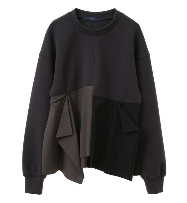 Soffitto「異素材使いプルオーバー」|Tシャツ・カットソー|