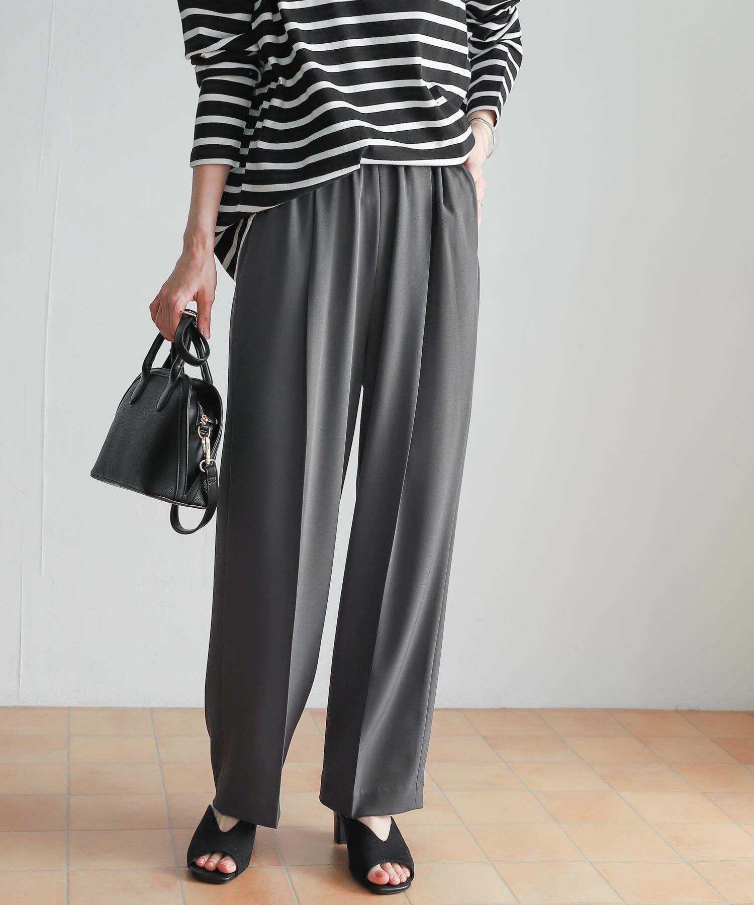 URBAN RESEARCH DOORS「ライトダブルクロスイージーパンツ」|その他|