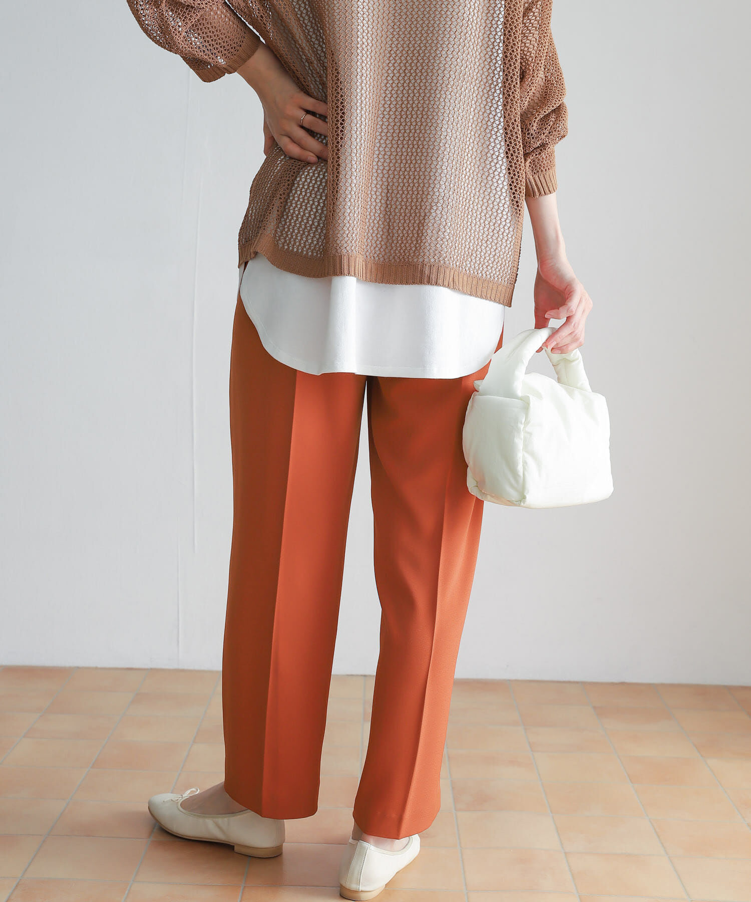 URBAN RESEARCH DOORS「ライトダブルクロスイージーパンツ」|その他|