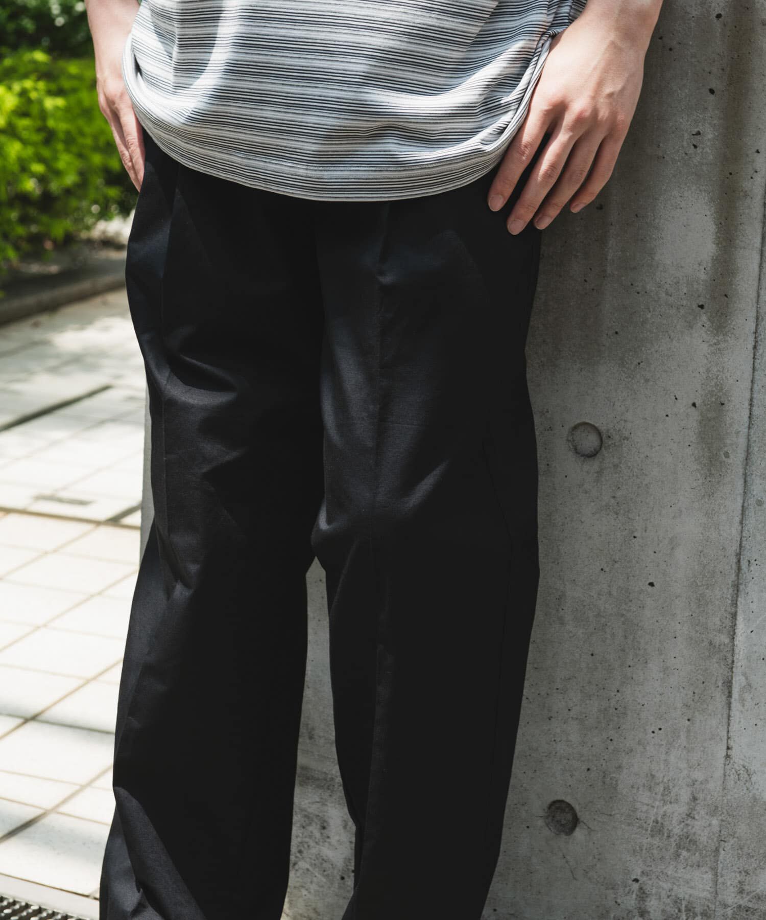 URBAN RESEARCH DOORS「コットンリネンマーセライズライトチノトラウザー」|その他|